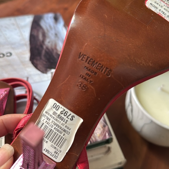 VETEMENTS EIFFEL Tower Sandals - Picture 14 of 16